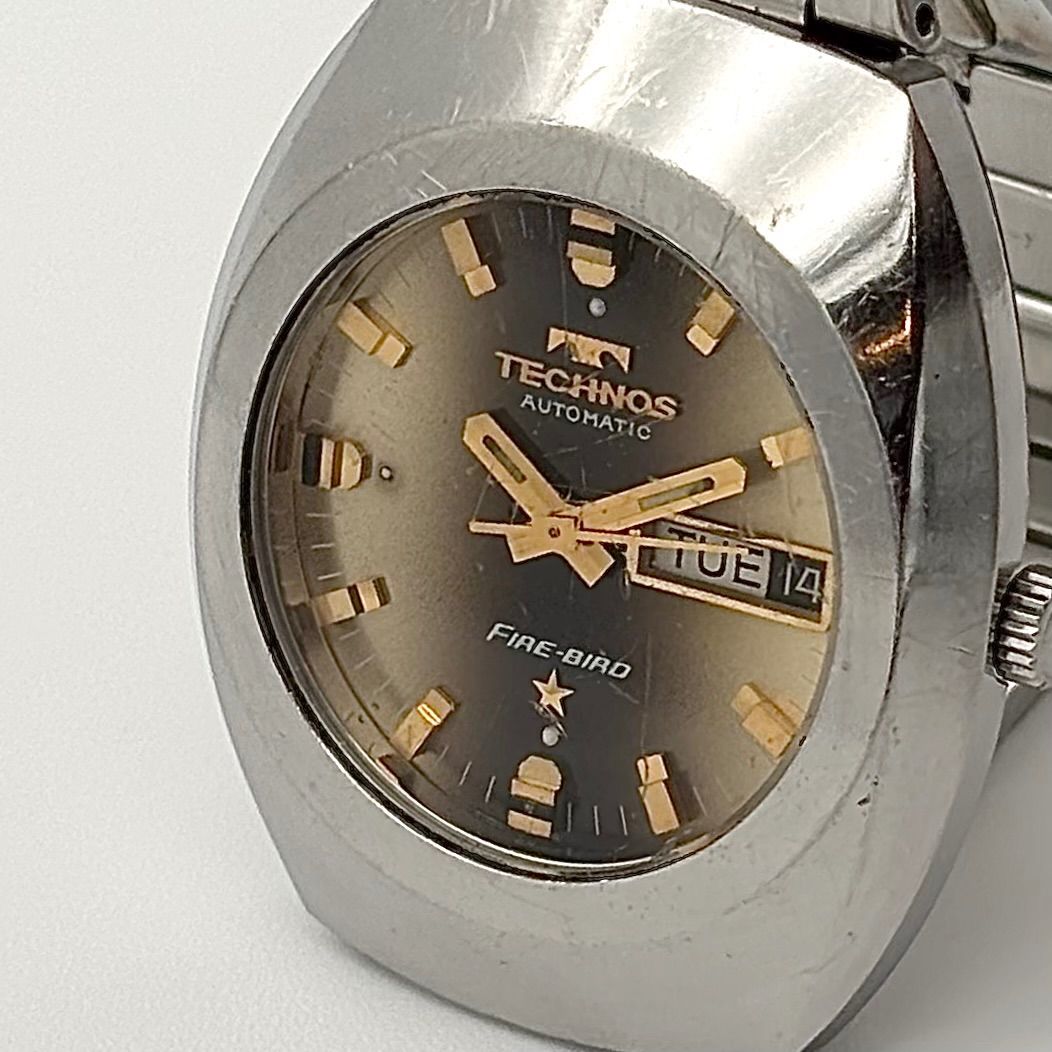 稼働品 Working item テクノス TECHNOS 腕時計 メンズ Mens 自動巻き