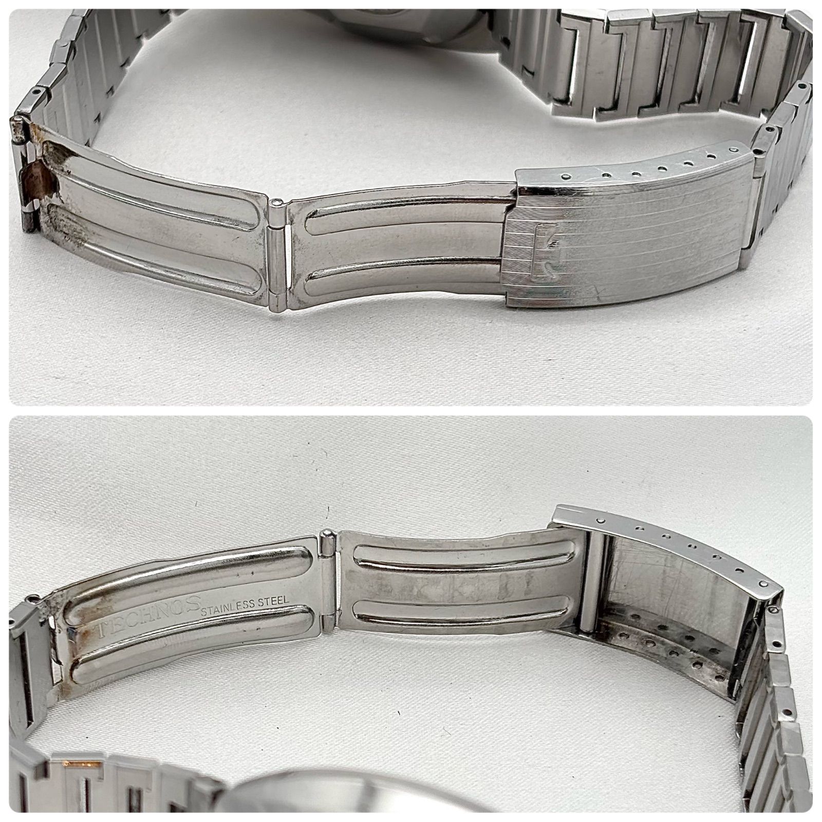 稼働品 Working item テクノス TECHNOS 腕時計 メンズ Mens 自動巻き 
