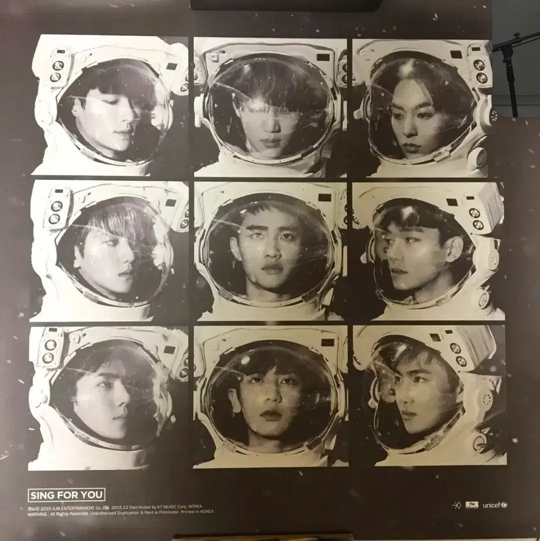 EXO（エクソ）ポスター Sing For You - Sing For SING FOR ALBUM]