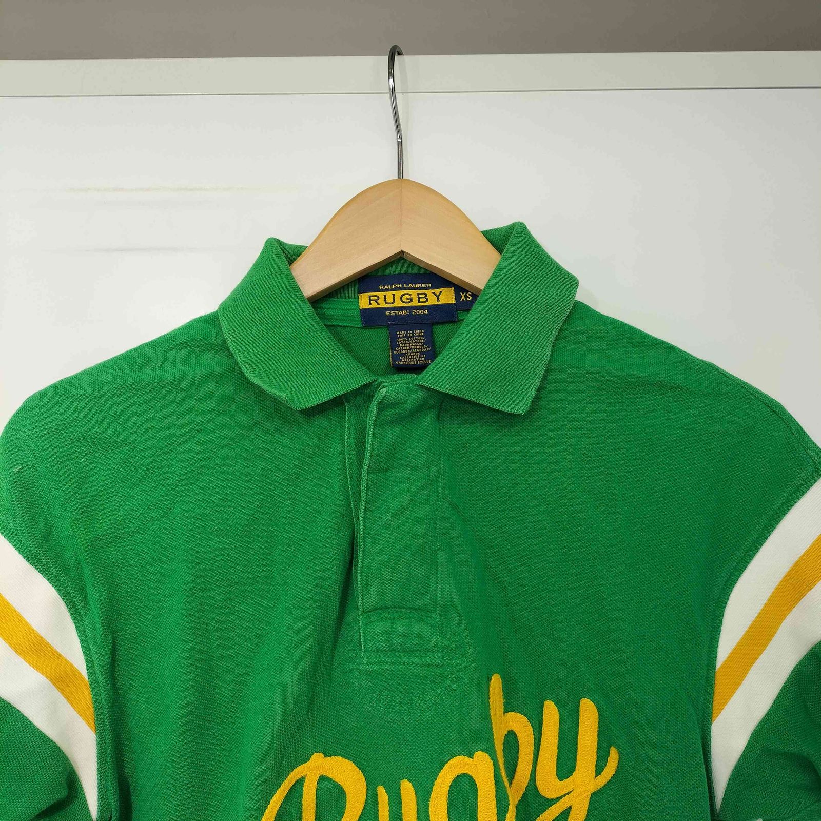 ラグビーラルフローレン Rugby Ralph Lauren 刺繍デザイン ピケ