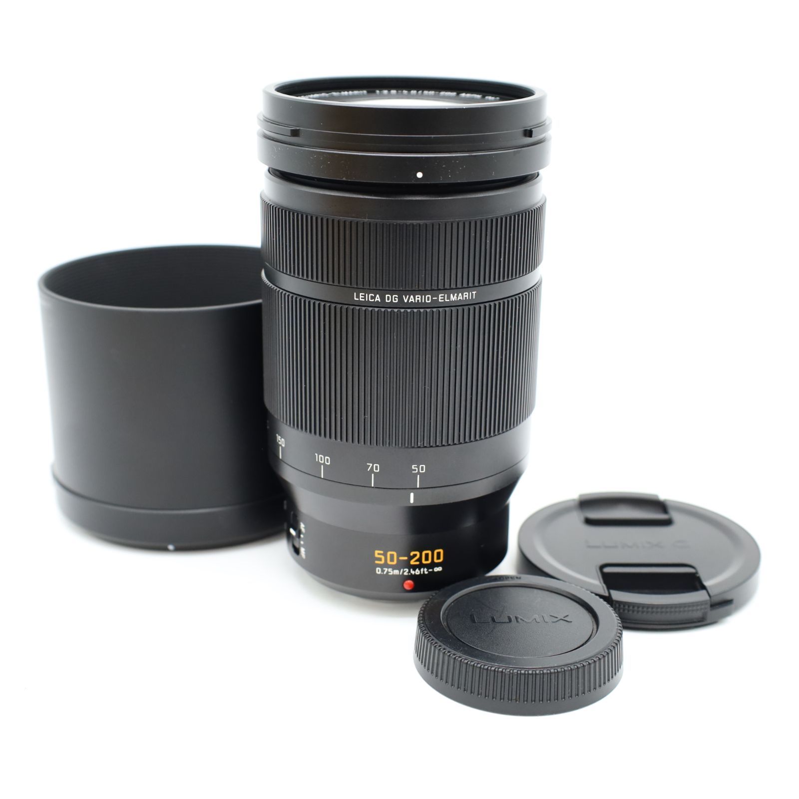 フード付き！□極上品□ PANASONIC H-ES50200 LEICA DG VARIO-ELMARIT