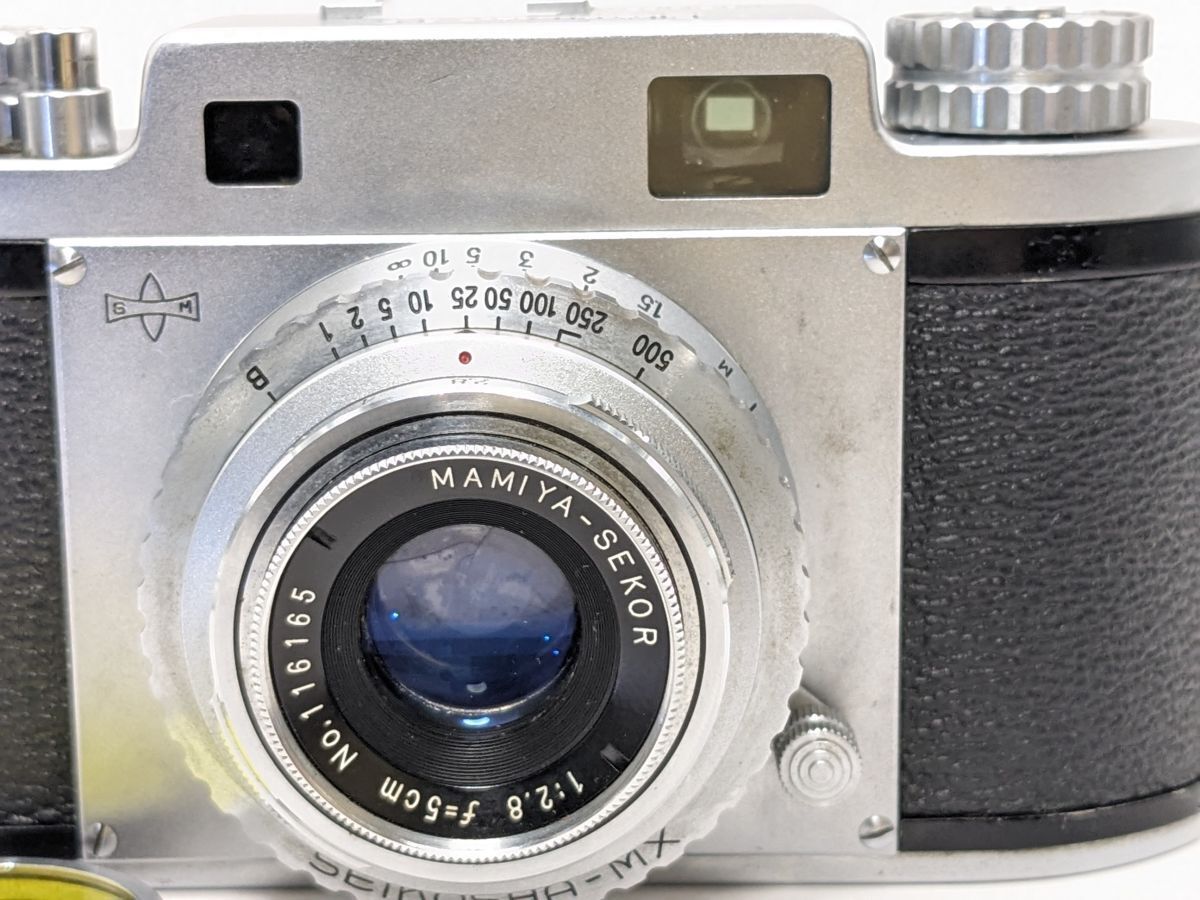 ☆貴重な完動品 / 光学キレイ☆ マミヤ Mamiya-35 SEKOR 5cm F2.8