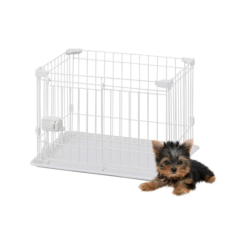 アイリスオーヤマ 犬 組み立て サークル システムサークルトレー付き