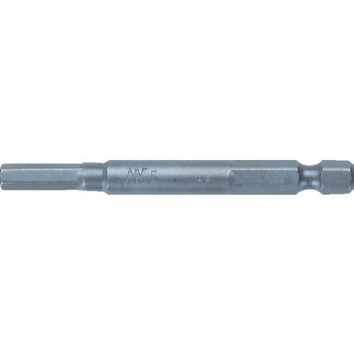 ナック　ヘキサゴンドライバービット　差込６．３５ｘ対辺１．５ｍｍｘ７０Ｌ 10本セット