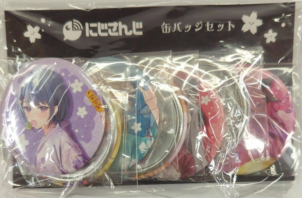 ANYCOLOR にじさんじIdios×神田明神納涼祭り にじさんじ 缶バッジ