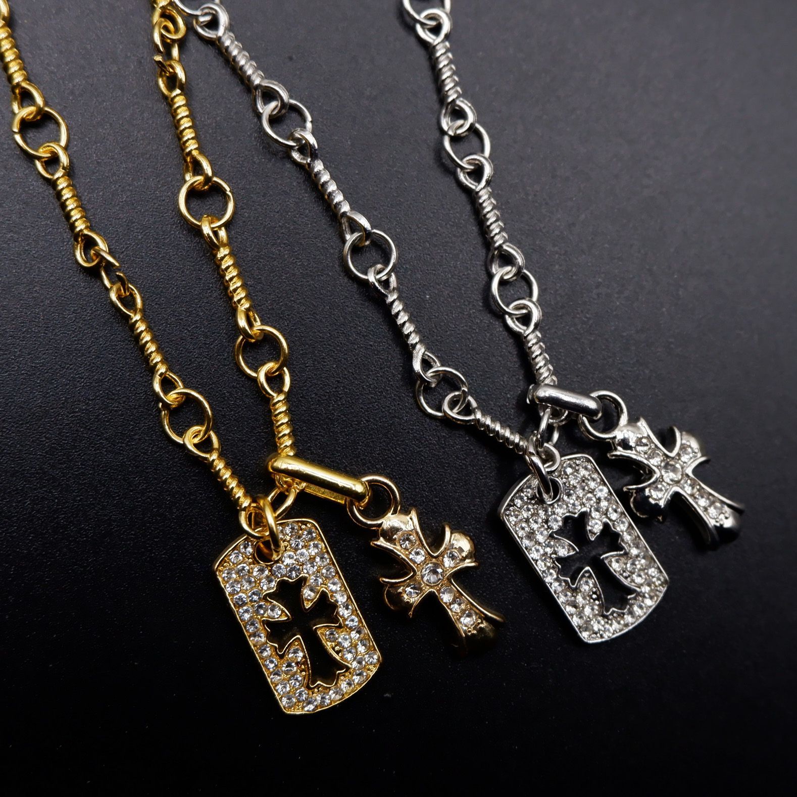 ネックレス ペアネックレス メンズ レディース アクセサリー クロス