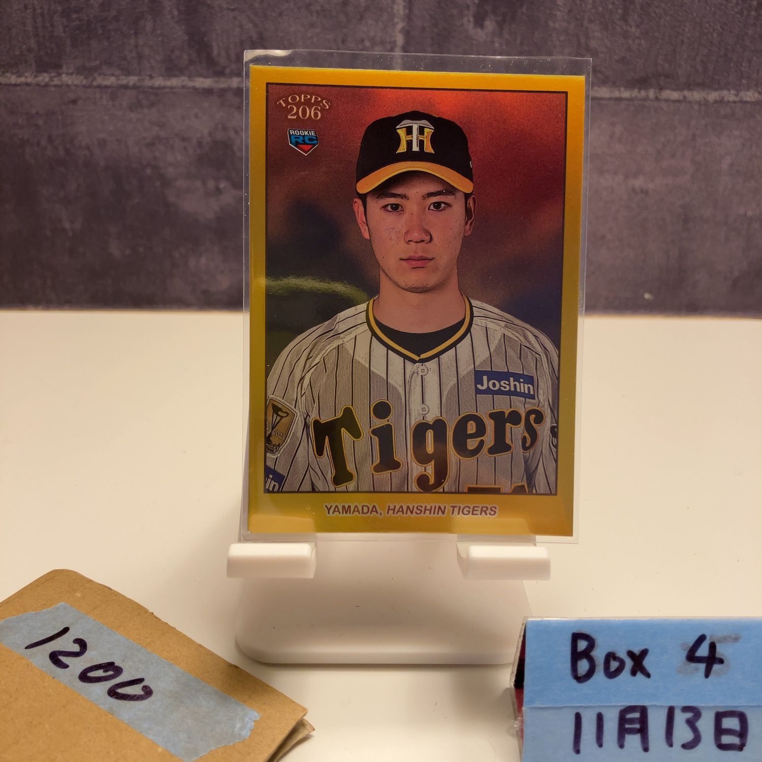 2024 Topps 206 山田脩也 Shuya Yamada 34/50 阪神タイガース RC