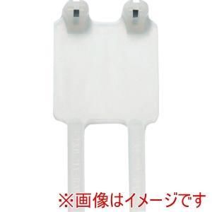 【新品・2営業日で発送】ABB TY-Rap マーキングタイ 識別タグ連結 標準 ナチュラル色 ラベル寸法29.7×27mm 幅4.8×長さ184mm 500本入り (TY46MD 4512)