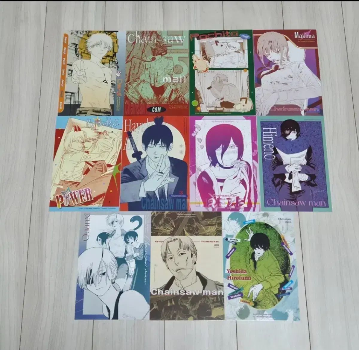 チェンソーマン 1部 ボックス セット 特典 イラスト カード - メルカリ