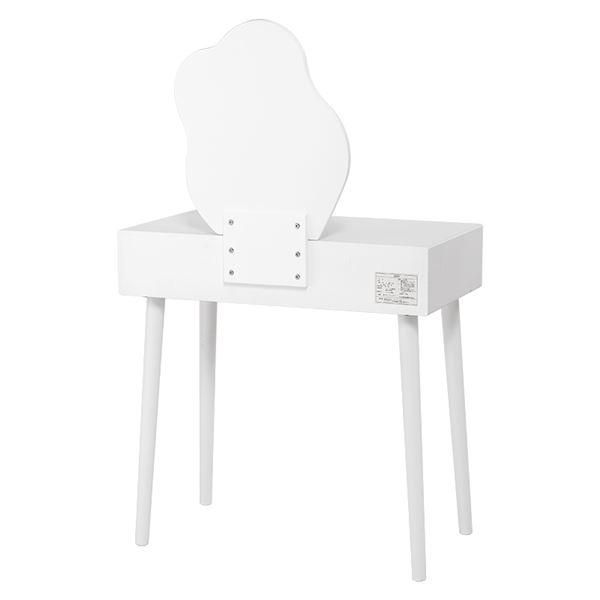 ドレッサー 約幅75×奥行48×高さ123.5cm ホワイト 組立品 - メルカリ