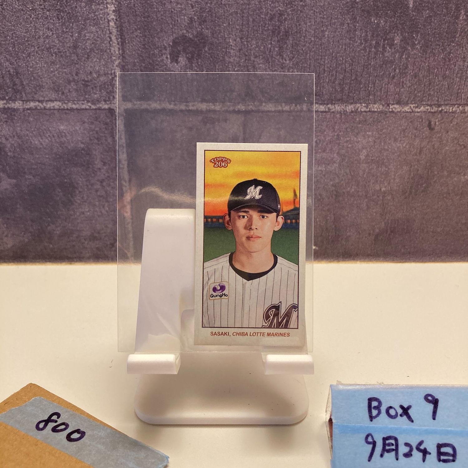 2024 Topps 206 佐々木朗希 Roki Sasaki 千葉ロッテマリーンズ カード