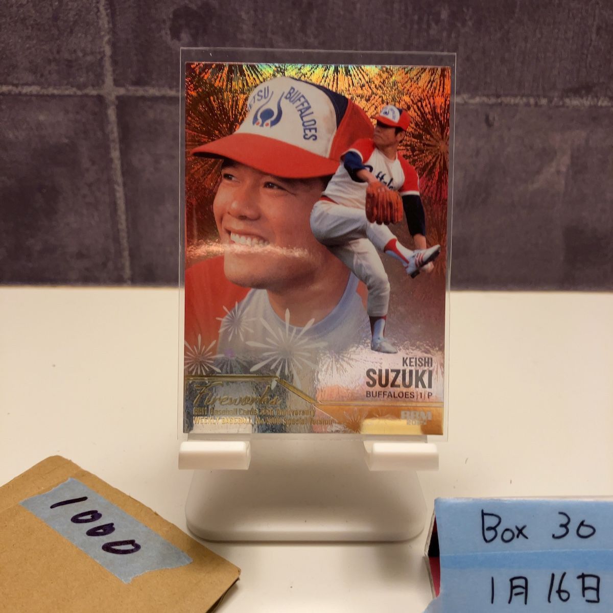 2025 BBM 鈴木啓示 053/300 近鉄バファローズ Fireworks 花火 35th