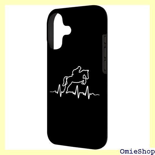 馬術 愛 馬 ジャンプ EKG ハートビート 馬 乗馬 スマホケース iPhone