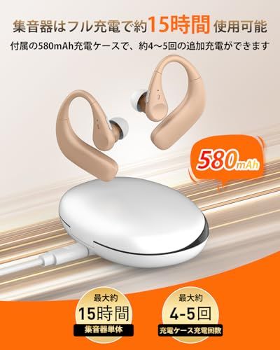 集音器 高齢者 しゅうおんき【2025進化版 雑音を自動識別・低減】8段階