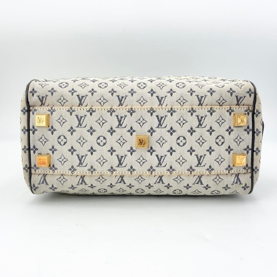 ルイ・ヴィトン モノグラムミニ M92214 ジョセフィーヌPM ブルー 青