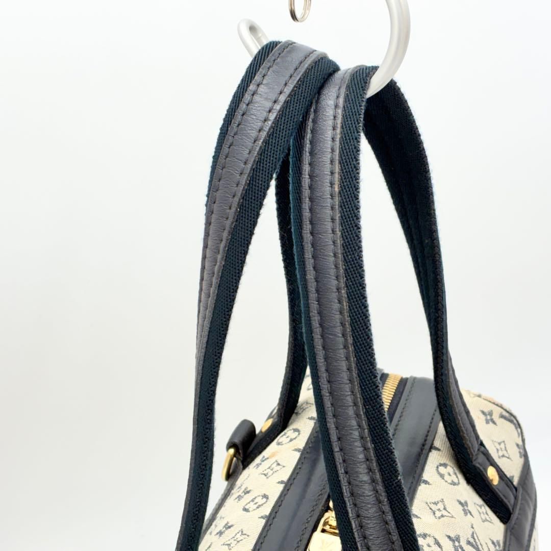 ルイ・ヴィトン モノグラムミニ M92214 ジョセフィーヌPM ブルー 青