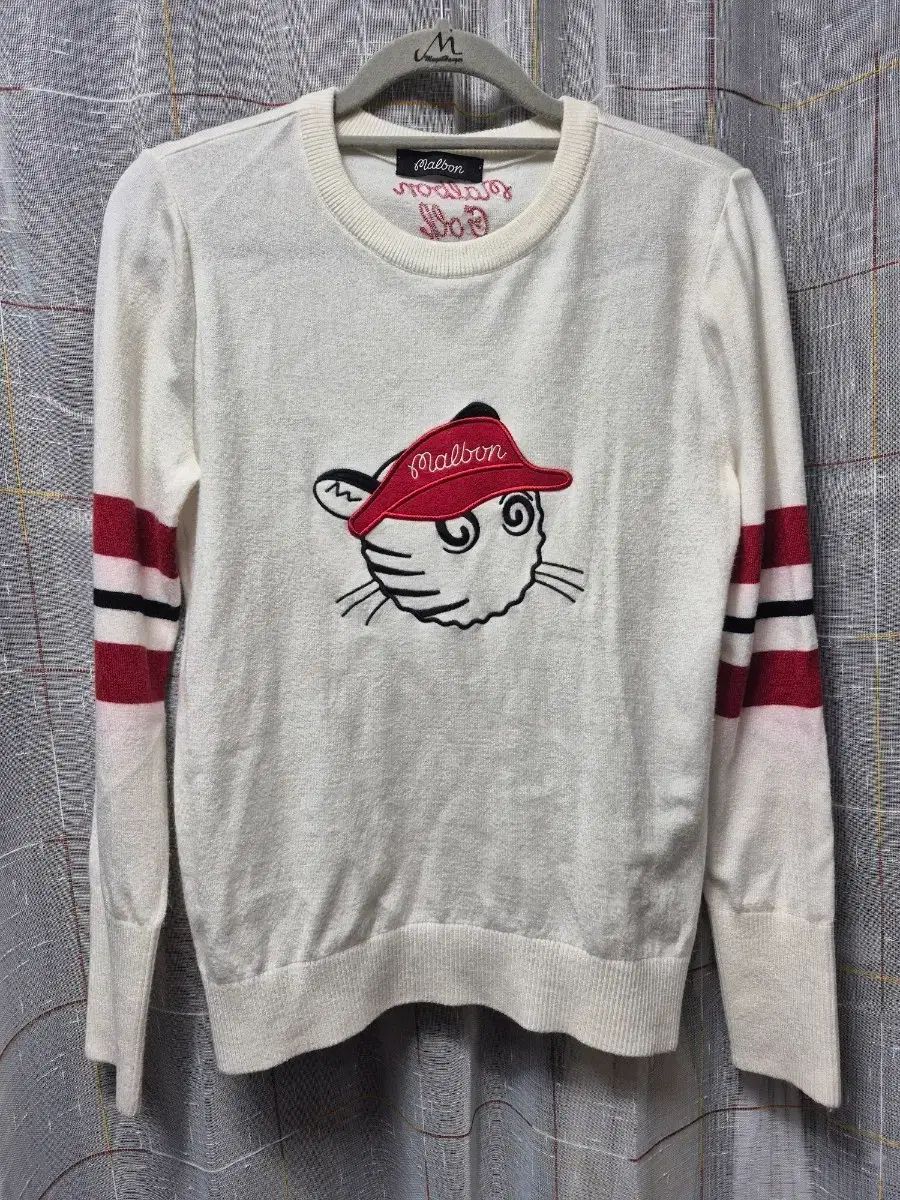 マルボンゴルフ 白 キャラクター ゴルフニット S - メルカリ