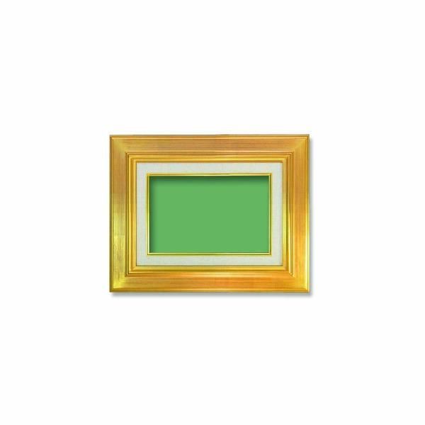 油額 〕 油絵額 F0号 180×140mm ゴールド 油縁 キャンバス額 UVカット