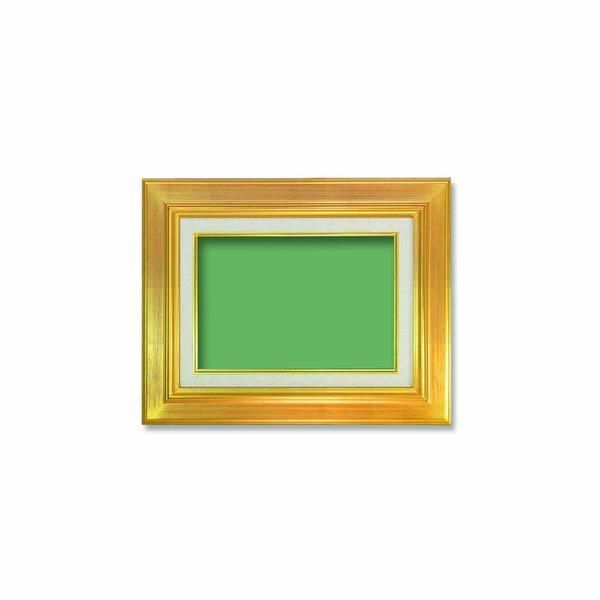 油額 〕 油絵額 SM 227×158mm ゴールド 油縁 キャンバス額 UVカット