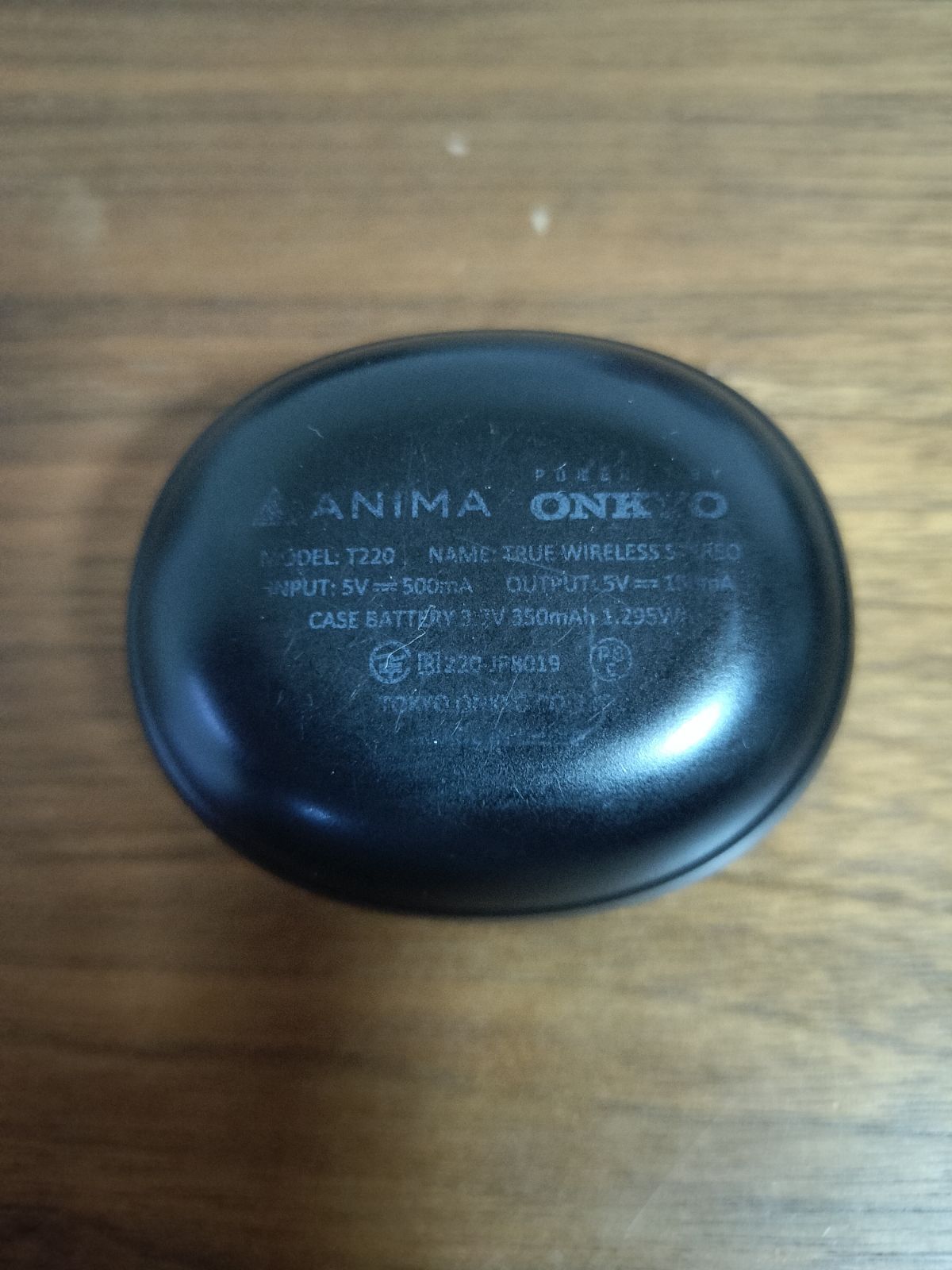 にじさんじ×オンキヨー ワイヤレスイヤホン ANIMA AOW04 小柳ロウ 充電