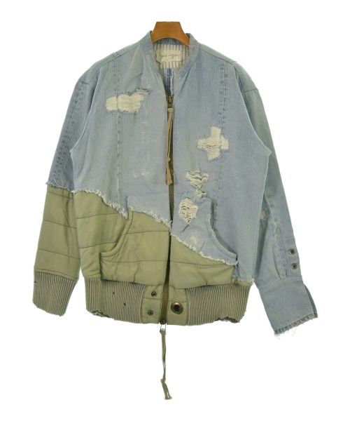 GREG LAUREN デニムジャケット メンズ 【古着】【中古】【送料無料