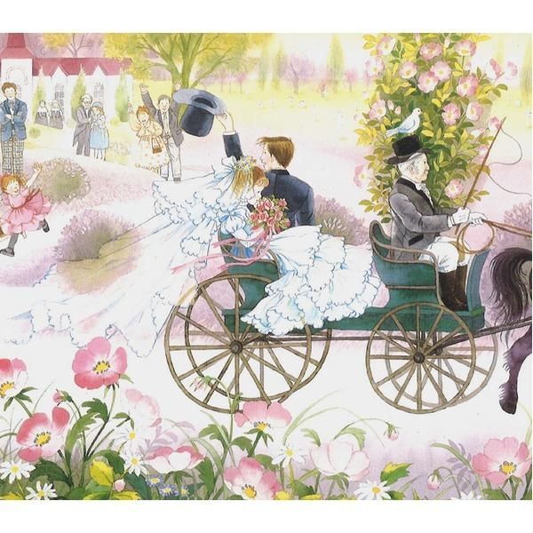 色紙 単品 額縁別売り 藤田三歩「ローズガーデンの祝祭」 - メルカリ