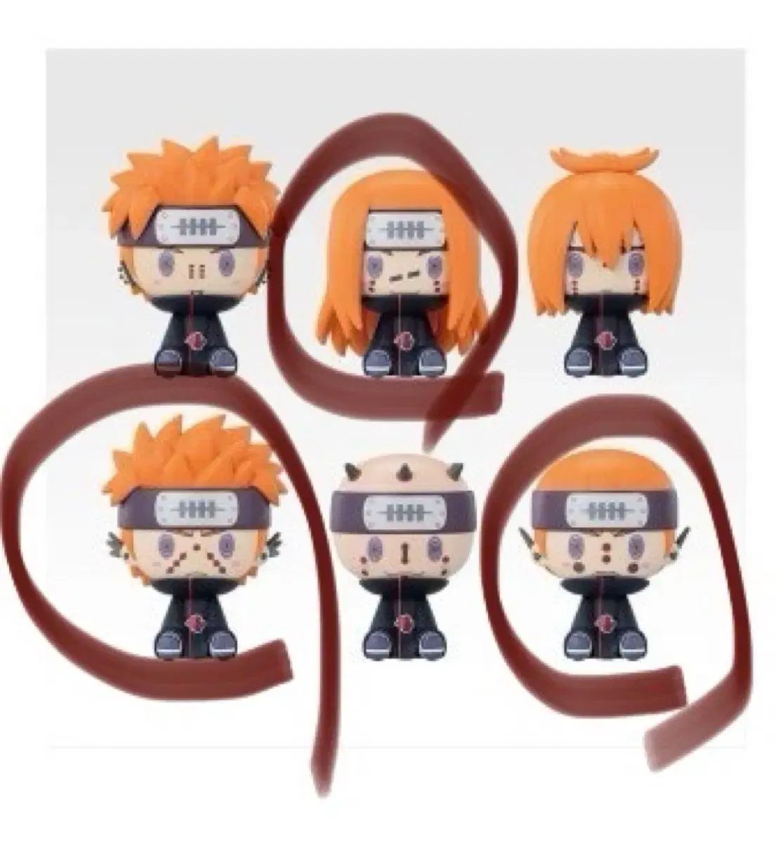 NARUTO -ナルト- クージー 一番くじ G賞 ちょこのっこ 3個 まとめ出品