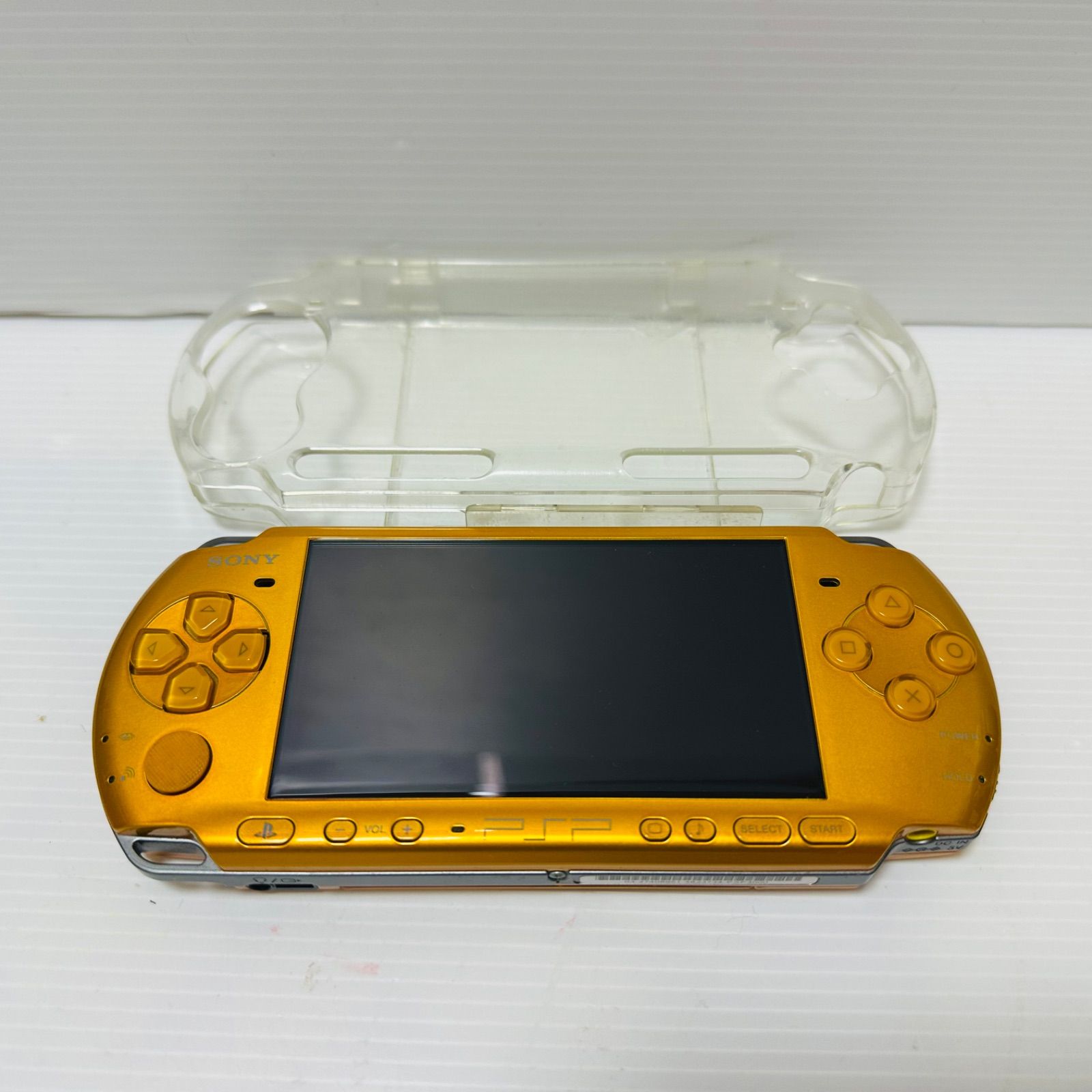 SONY PSP-3000 ブライトイエロー ゴールド 動作品 - メルカリ