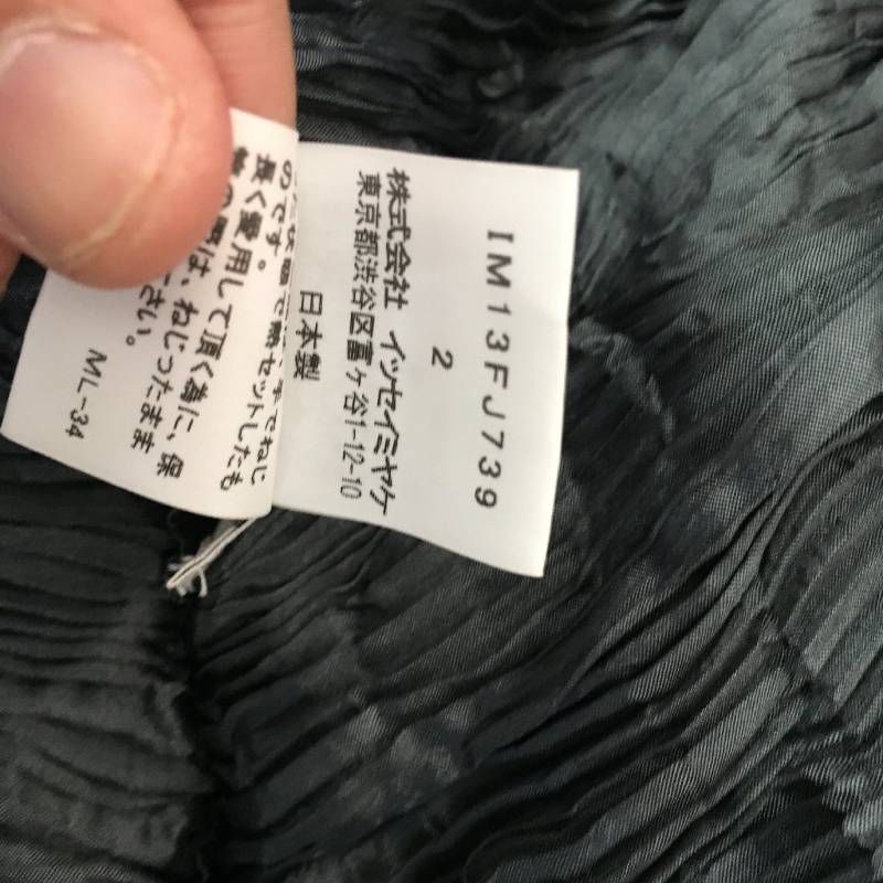極美品 ISSEY MIYAKE イッセイミヤケ プリーツ 変形 ジャケット 2