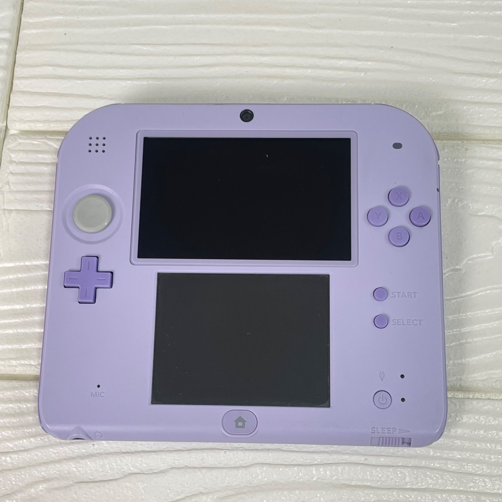 Nintendo 2DS ラベンダー 本体 箱、説明書.ACアダプター付属！ - メルカリ