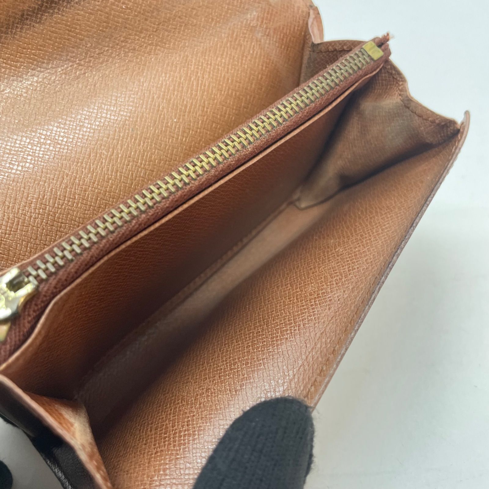 3565 LOUIS VUITTON ルイヴィトン モノグラム 折り財布 トレゾール