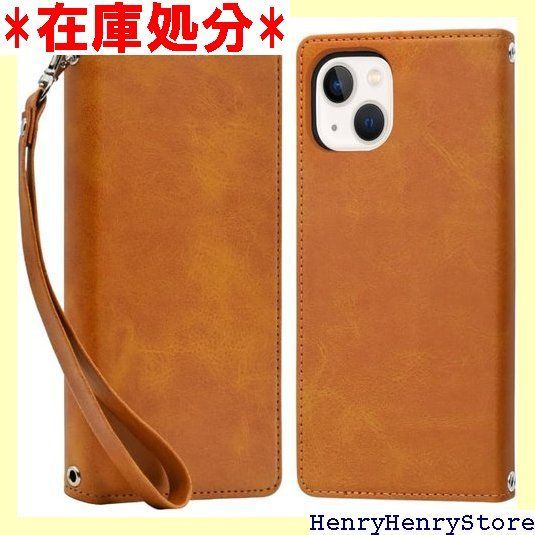 シズカウィル iPhone 13 用 ケース カバー 手帳型 本革調 レザーケース