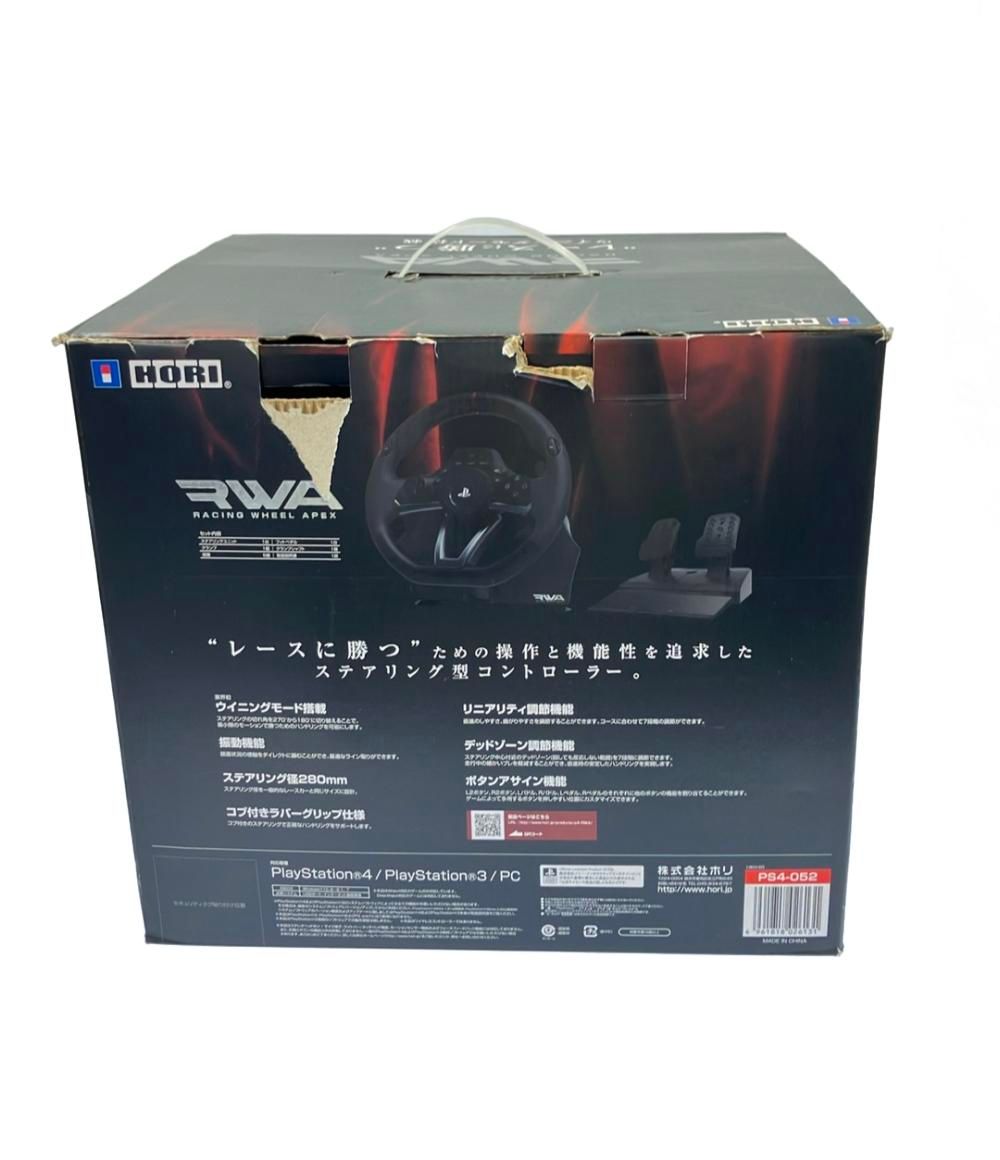 HORI レーシングホイールエイペックス PS4-052 ハンコン ハンドル