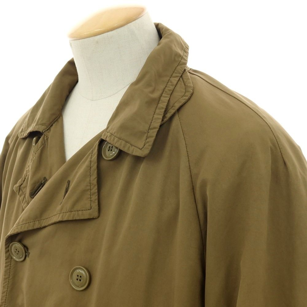 中古】アスペジ ASPESI ポリエステルナイロン ダブルブレストコート