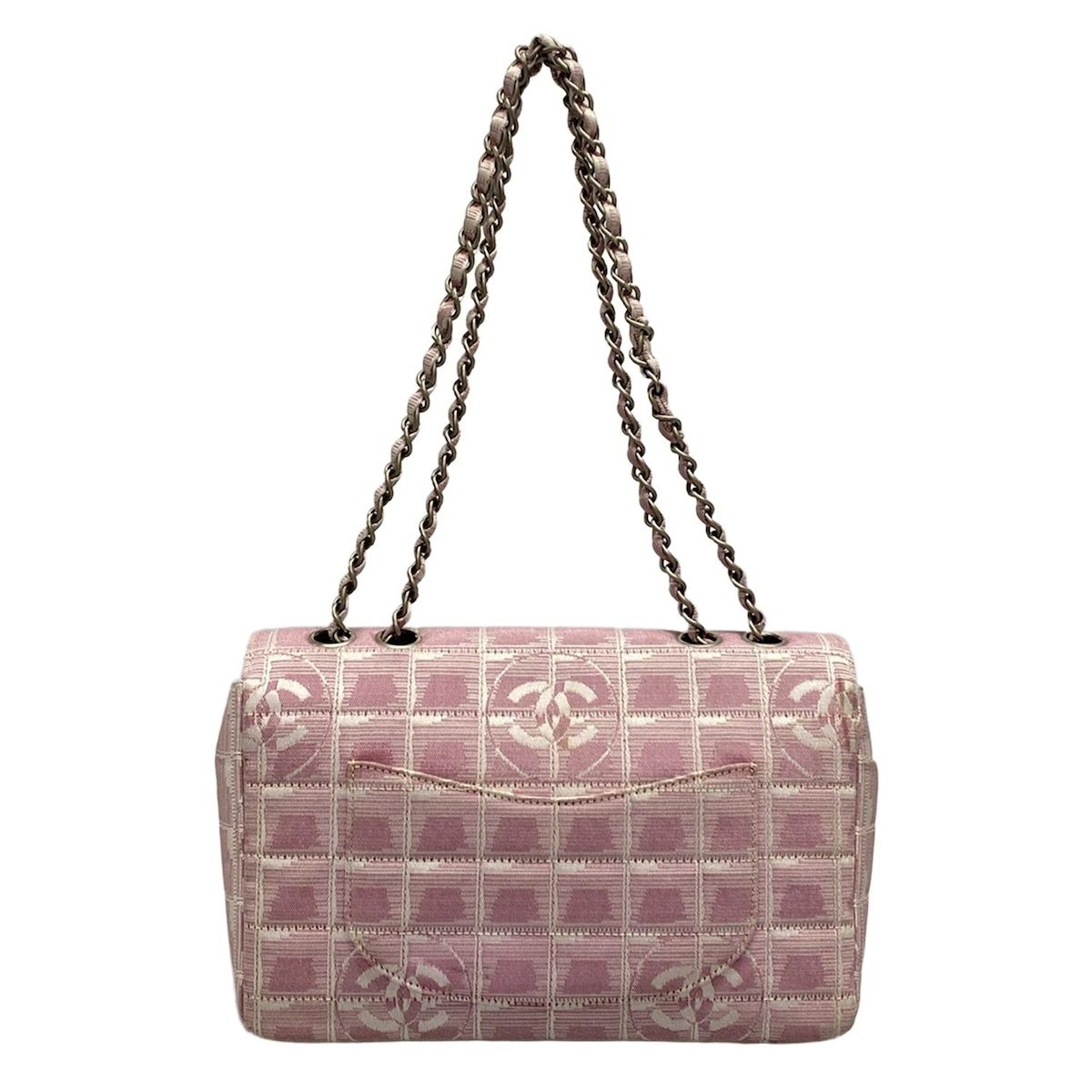 CHANEL(シャネル) ショルダーバッグ ニュートラベルライン/チョコバー