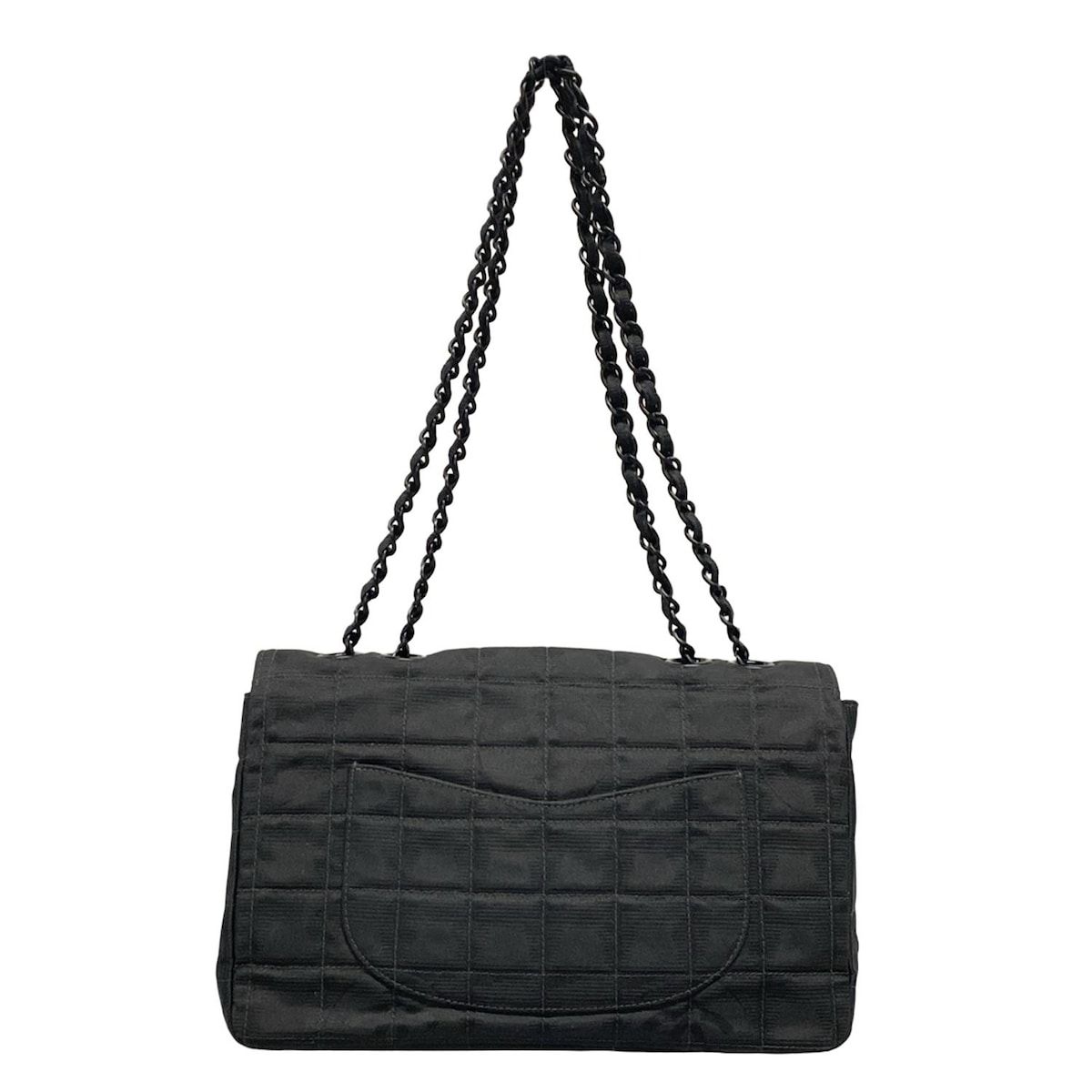 CHANEL(シャネル) ショルダーバッグ ニュートラベルライン/チョコバー