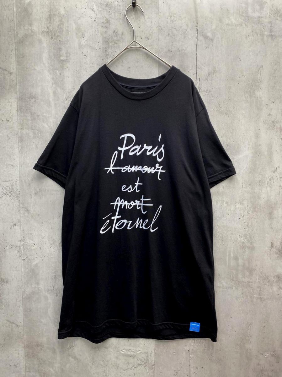 MAISON HONORE メゾンオノレ プリント Tシャツ sizeXL/黒 □◇ メンズ