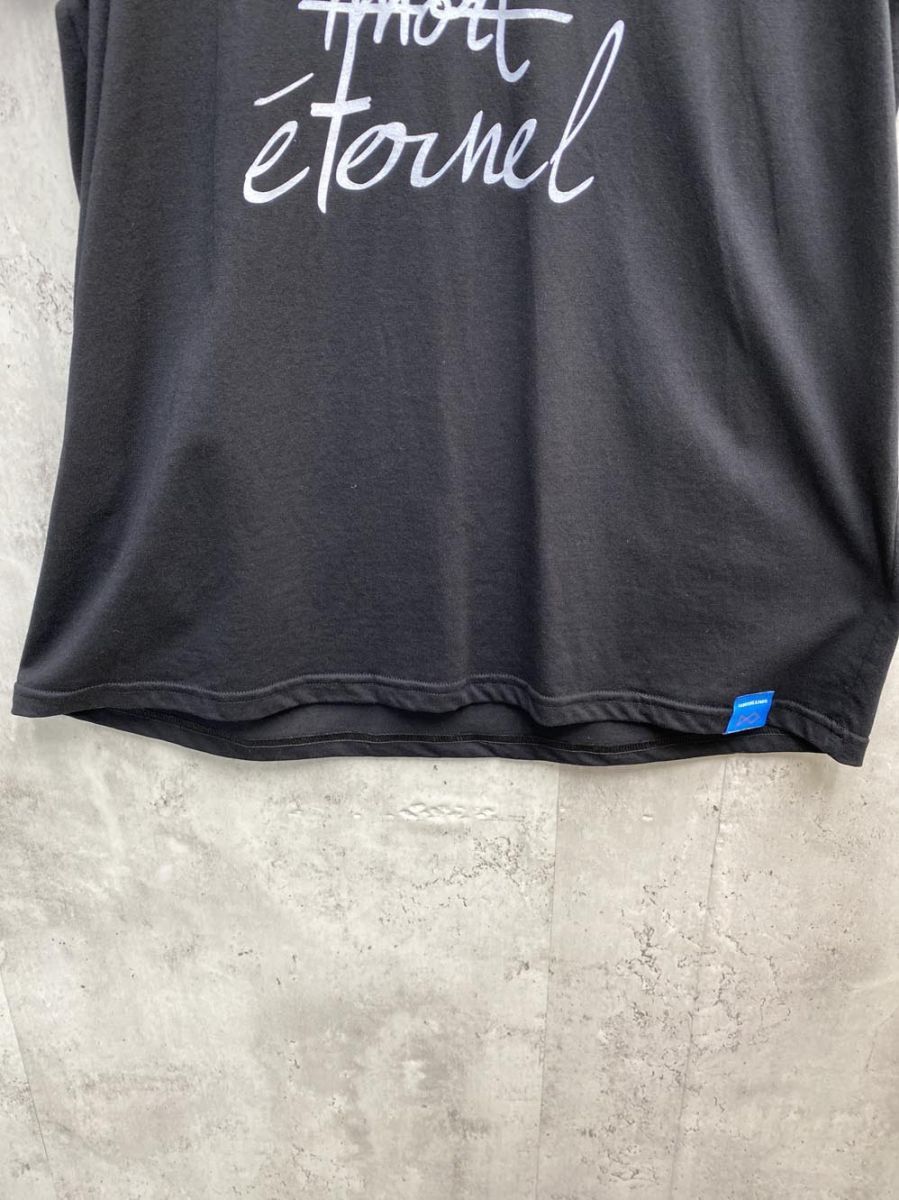 MAISON HONORE メゾンオノレ プリント Tシャツ sizeXL/黒 □◇ メンズ