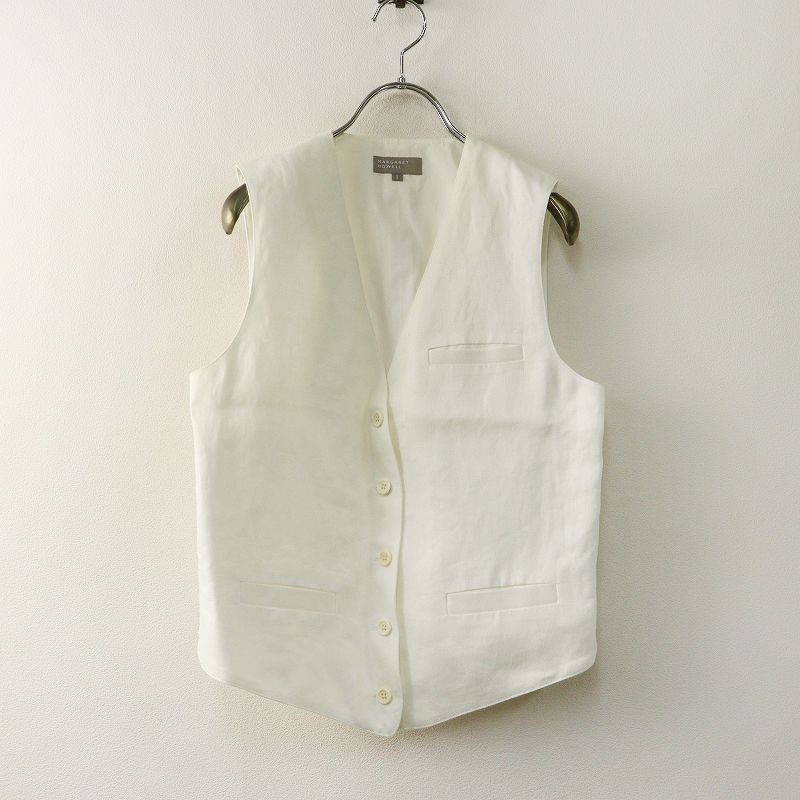 マーガレットハウエル MARGARET HOWELL リネンVネックベスト 2