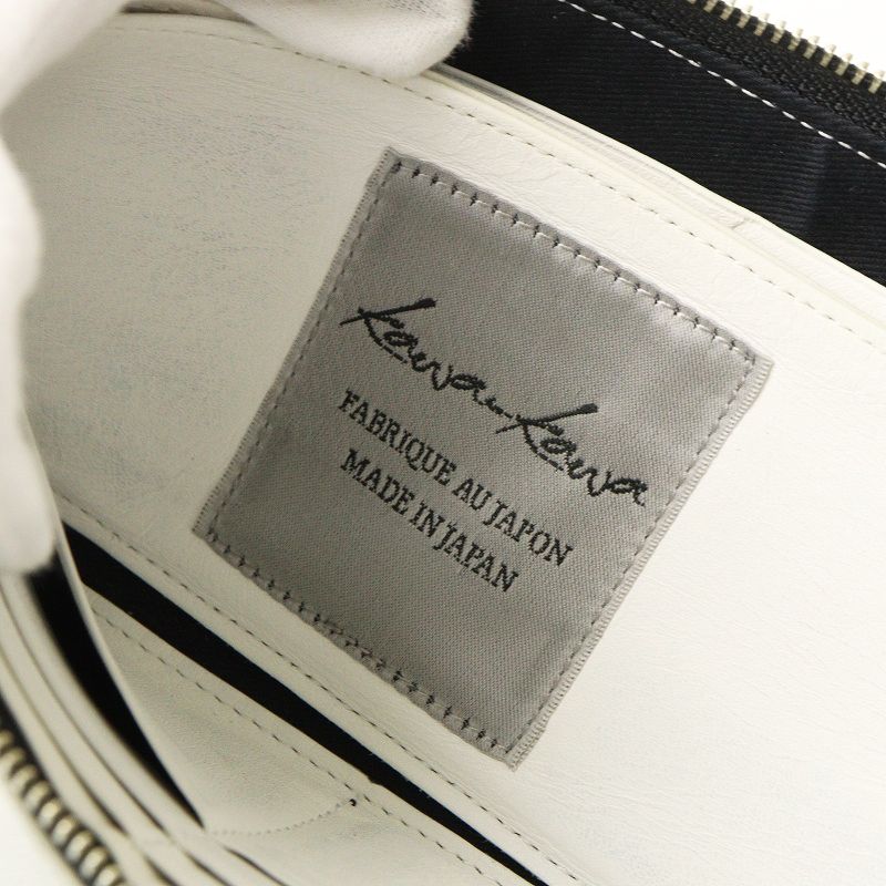 カワカワ kawa-kawa L字ファスナー ロングウォレット＼シルバー