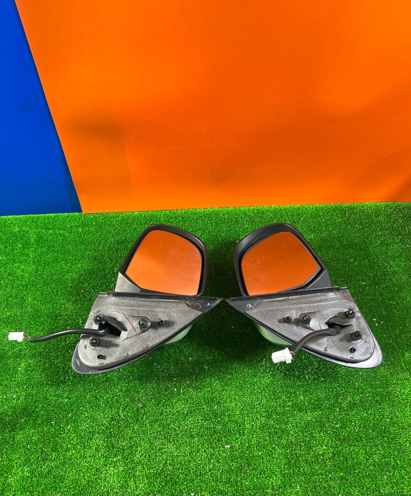 ZT-3416] 純正日産 マーチ K13 H25 色：23 サイドドアミラー 右左