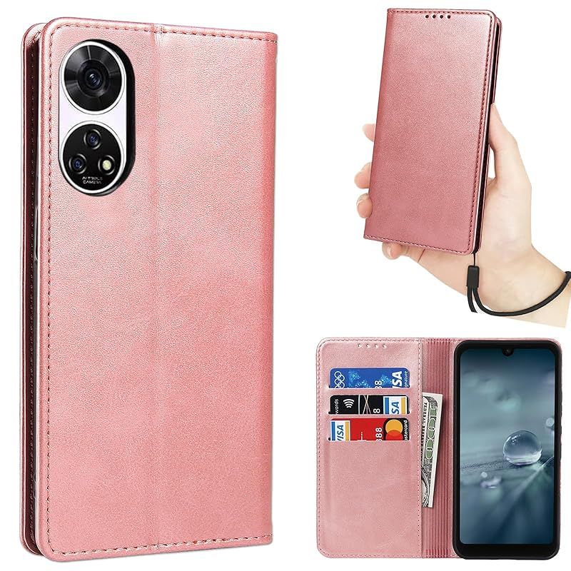 新品】 ZTE あんしんファミリースマホ ケース 手帳型 【ストラップ 一