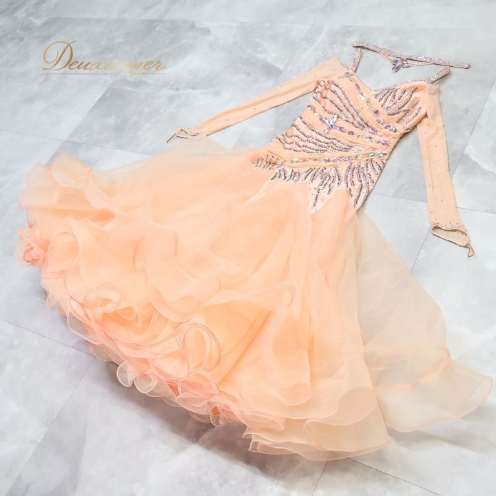 社交ダンス 衣装 スタンダードドレス ワンピース ドレス スタンダード