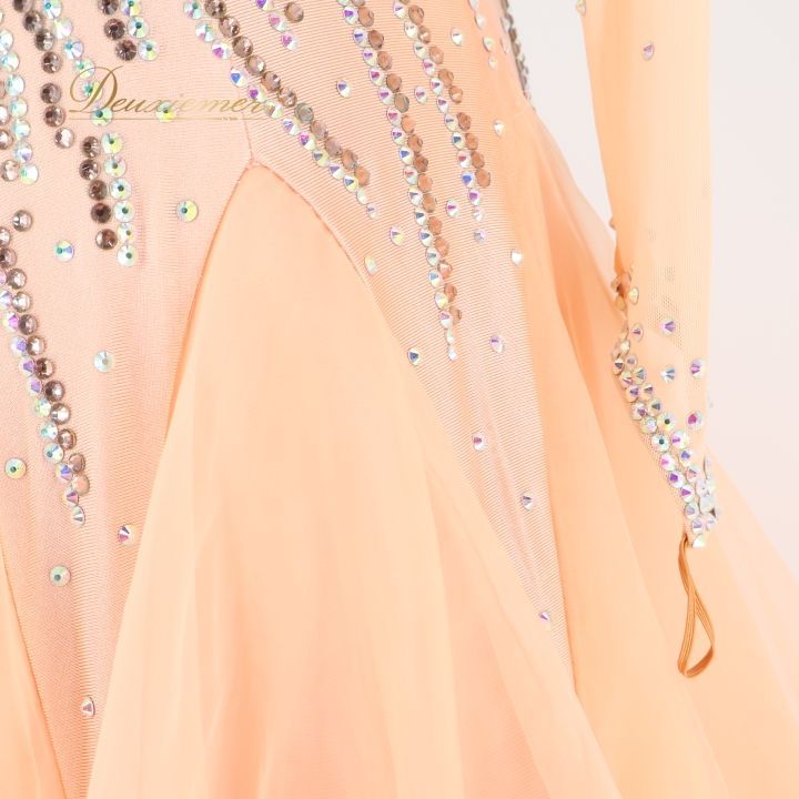 社交ダンス 衣装 スタンダードドレス ワンピース ドレス スタンダード