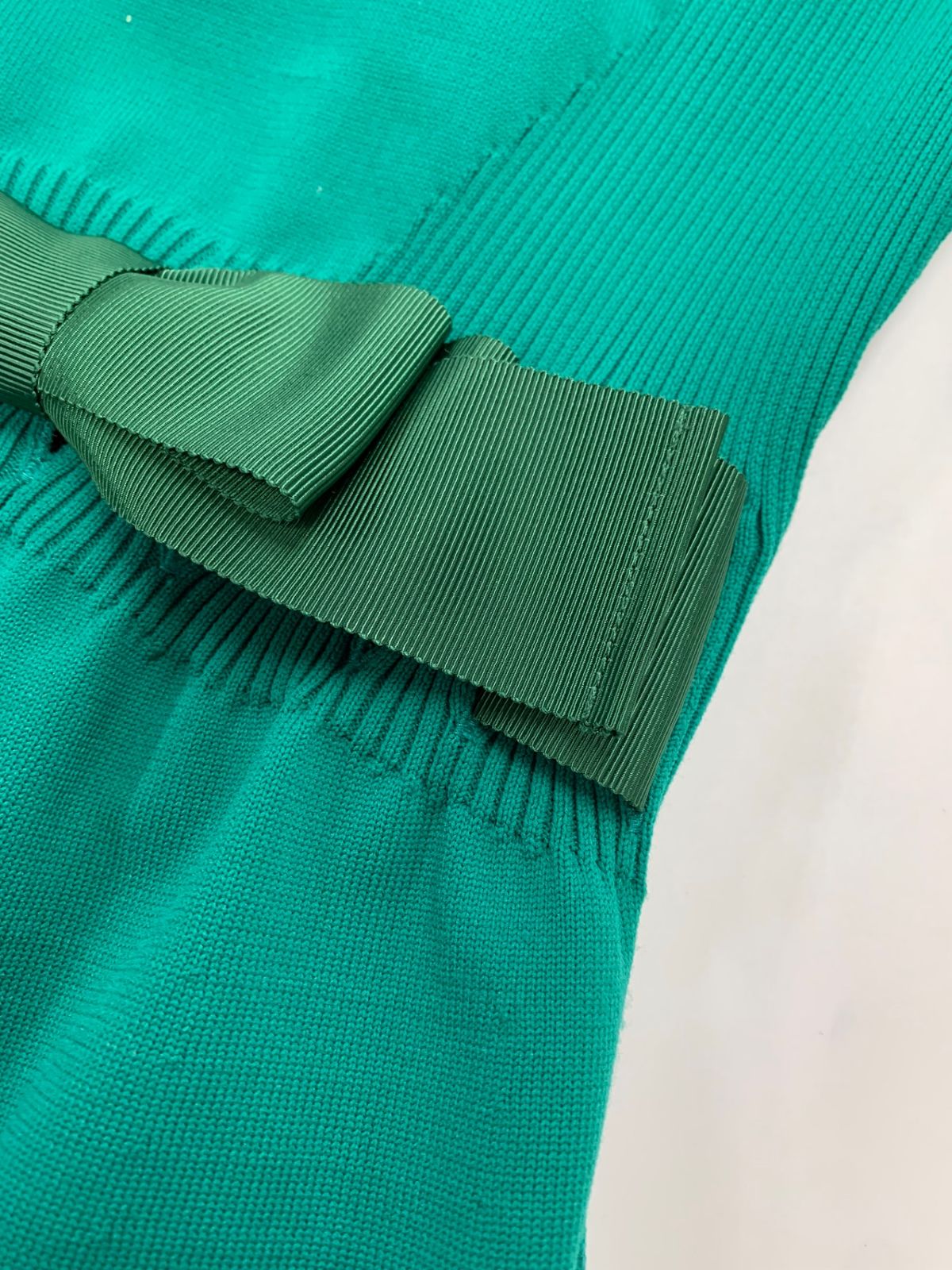 エムズグレイシー 218708 ニットワンピース 38 グリーン ITAROWZQ3K8W