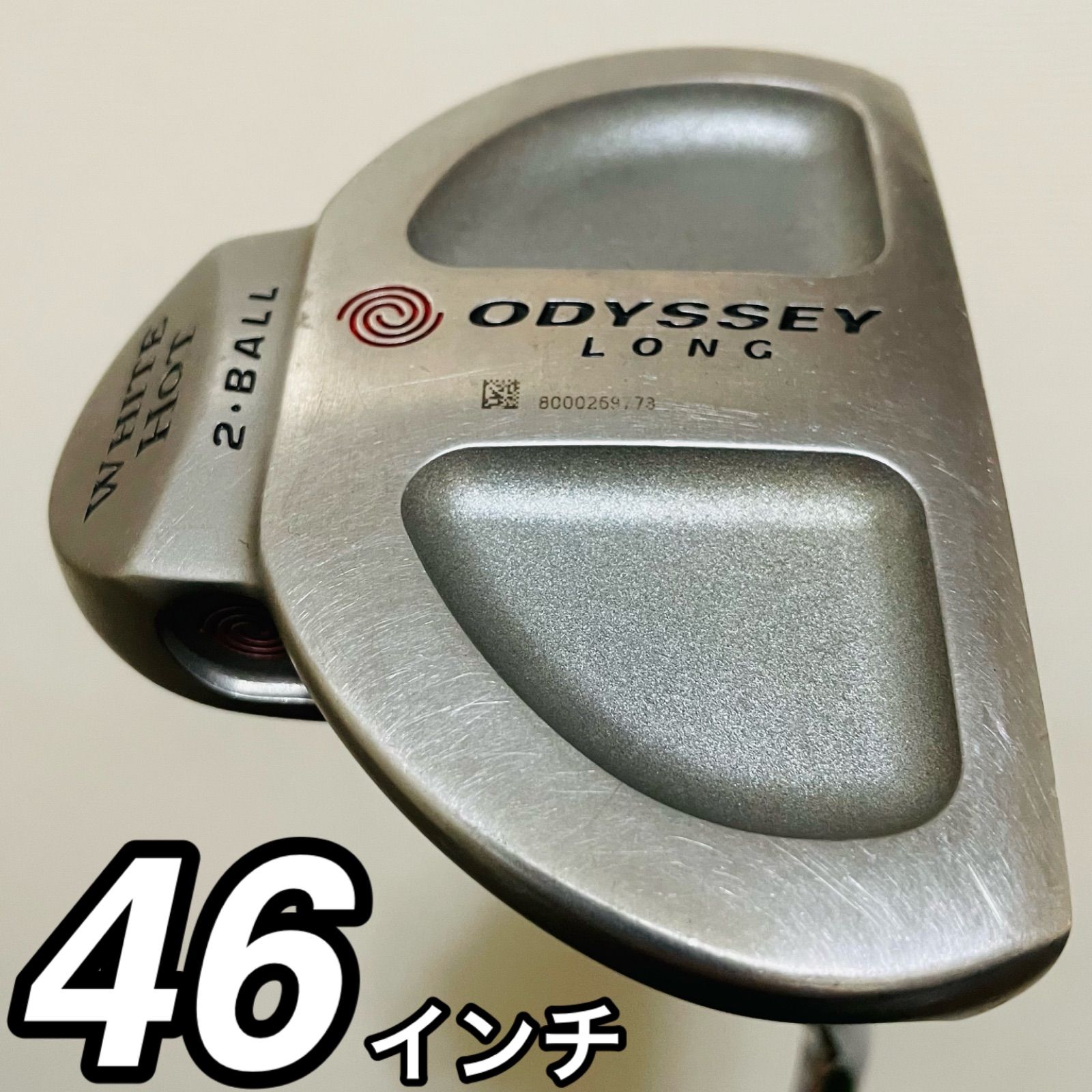 9691 ODYSSEY WHITE HOT 2BALL オデッセイ パター 長尺 46インチ 