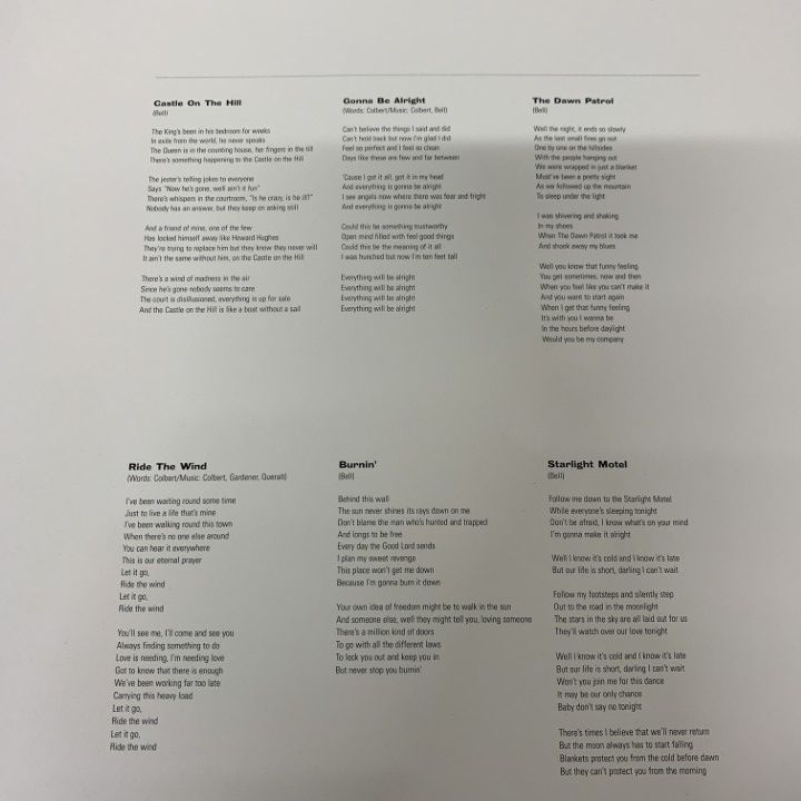 △01)【1点限り!】Ride/Tarantula/Black Nite Crash/CRELP 180/UK盤/英