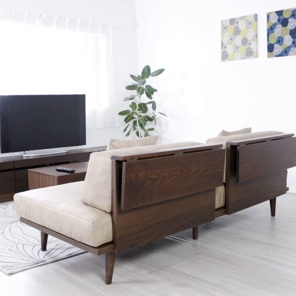 ウォールナット×ベージュ