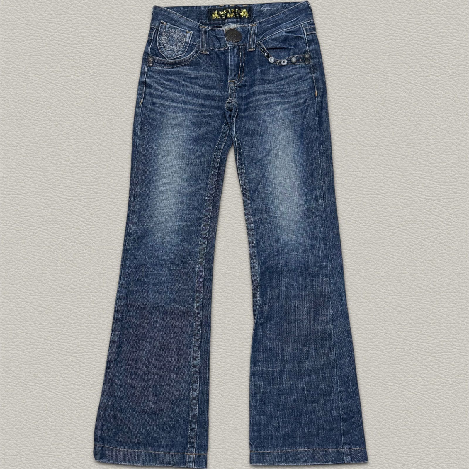 RED PEPPER ブーツカットデニム 26 レッドペッパー 刺繍 Y2K