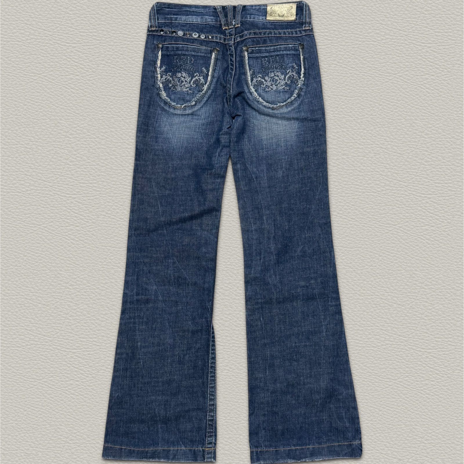 RED PEPPER ブーツカットデニム 26 レッドペッパー 刺繍 Y2K